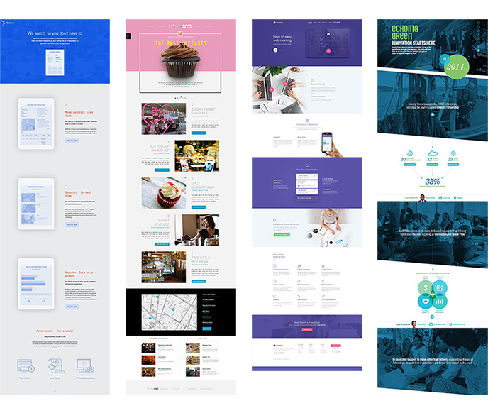 homepage webdesign